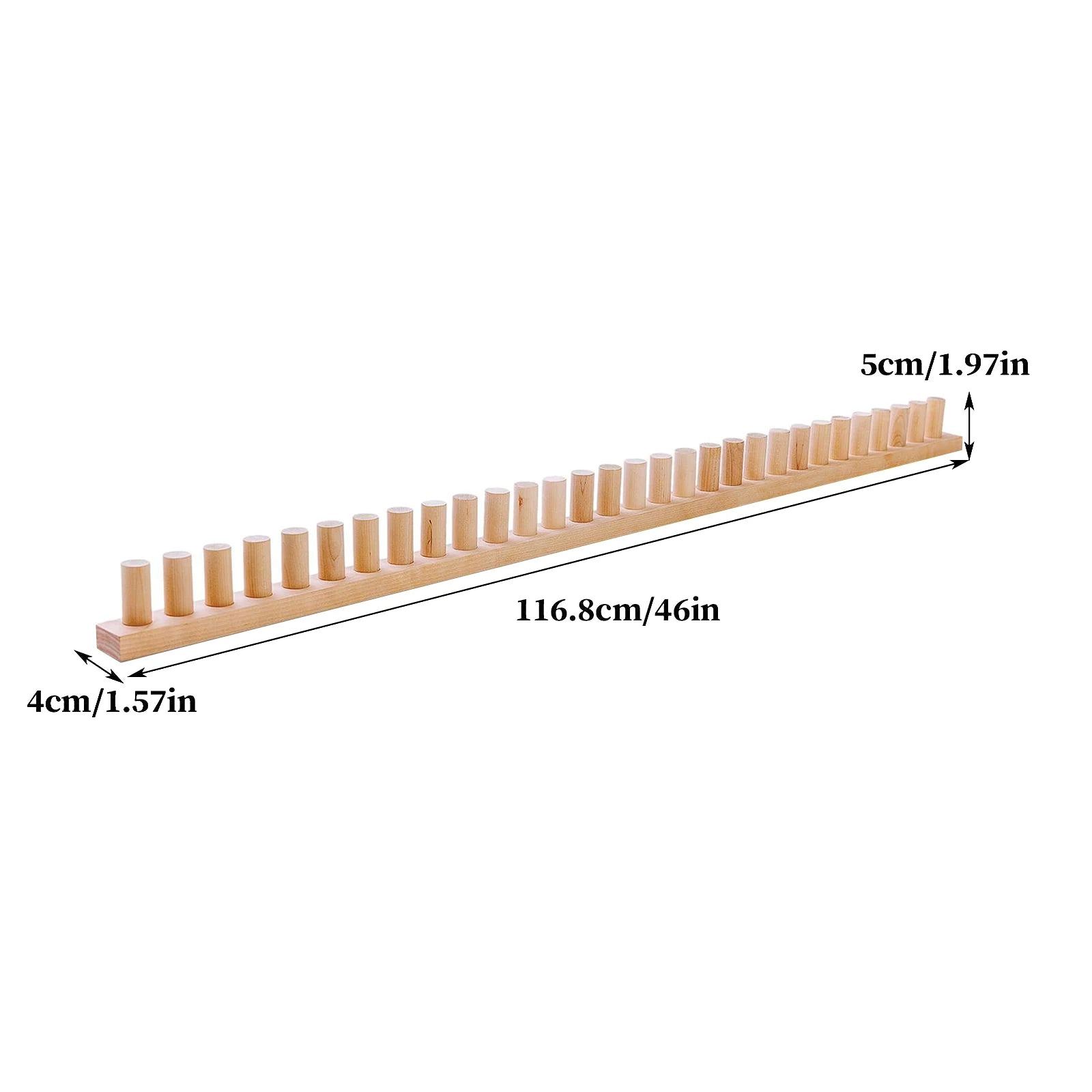 Adjustable Wooden Loom Frame Knitting Kit for DIY Blankets