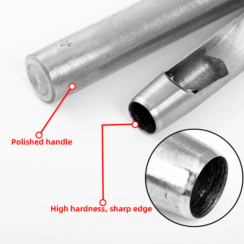 Leather Hollow Punch Tools