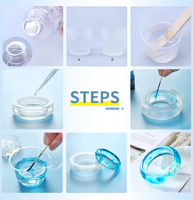 1:1 Clear Epoxy Resin Kit – Crystal Clear Casting Resin