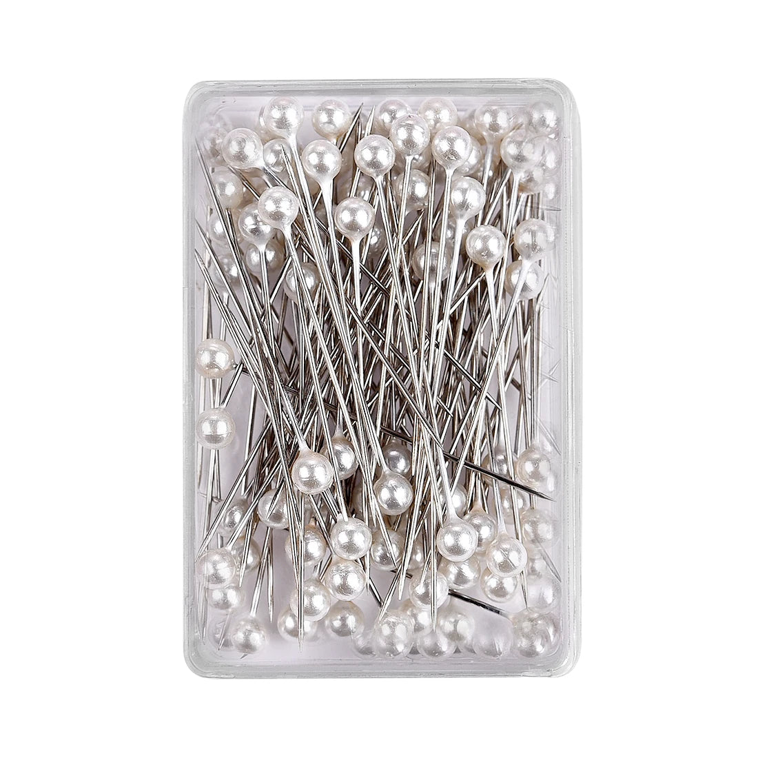 100Pcs/Box 38cm Colorful Round Pearl Head Needles