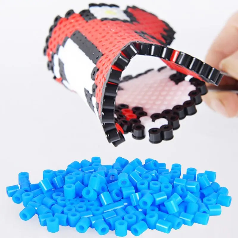 2.6mm Hama Beads – 24/48 Colors Educational Ironing Fuse Beads for DIY Crafts