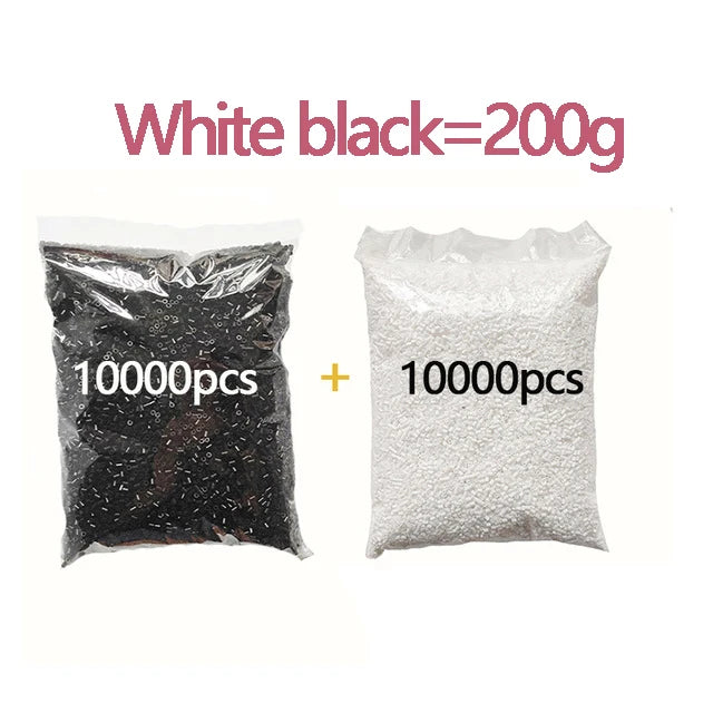 2.6mm Hama Beads – 24/48 Colors Educational Ironing Fuse Beads for DIY Crafts