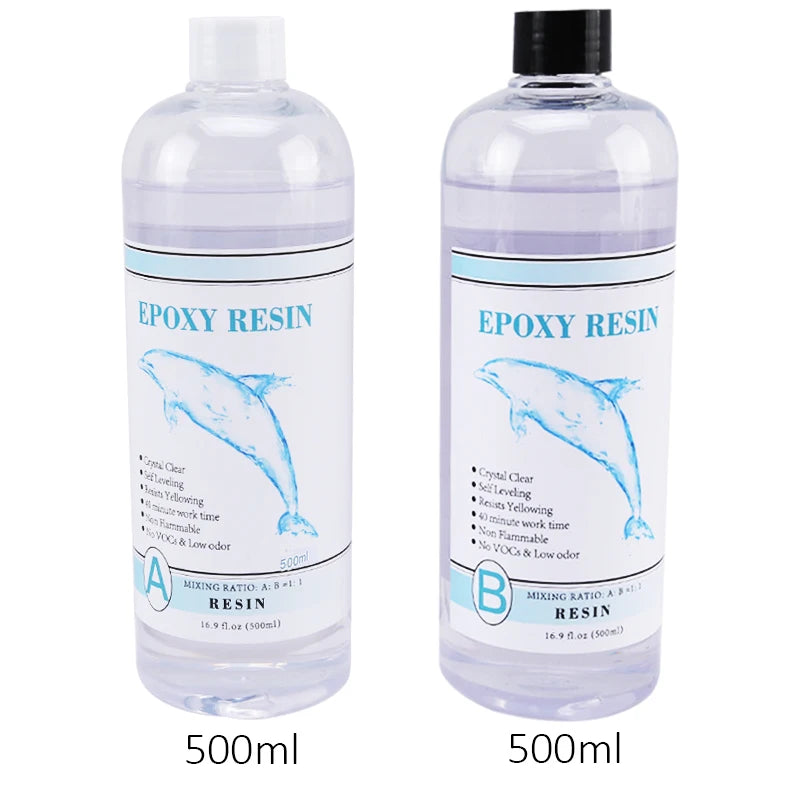 1:1 Clear Epoxy Resin Kit – Crystal Clear Casting Resin