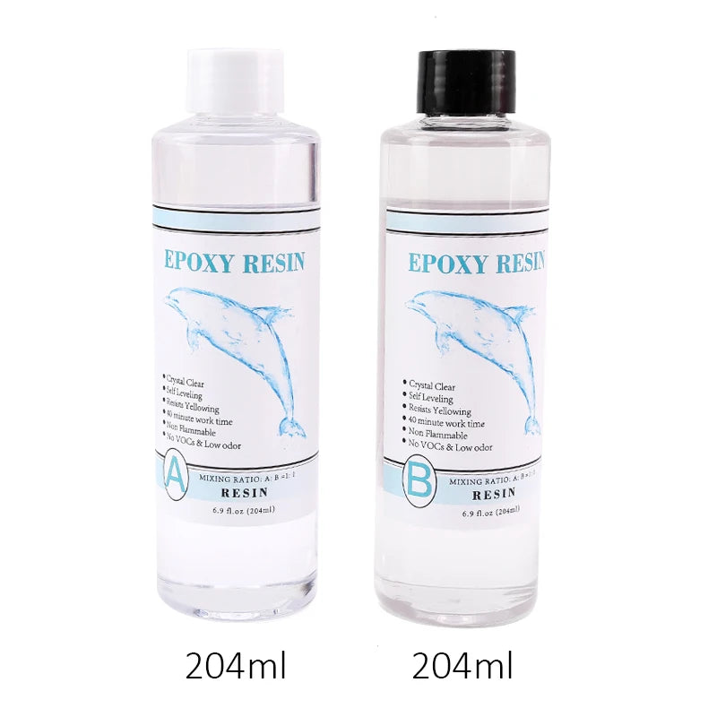 1:1 Clear Epoxy Resin Kit – Crystal Clear Casting Resin