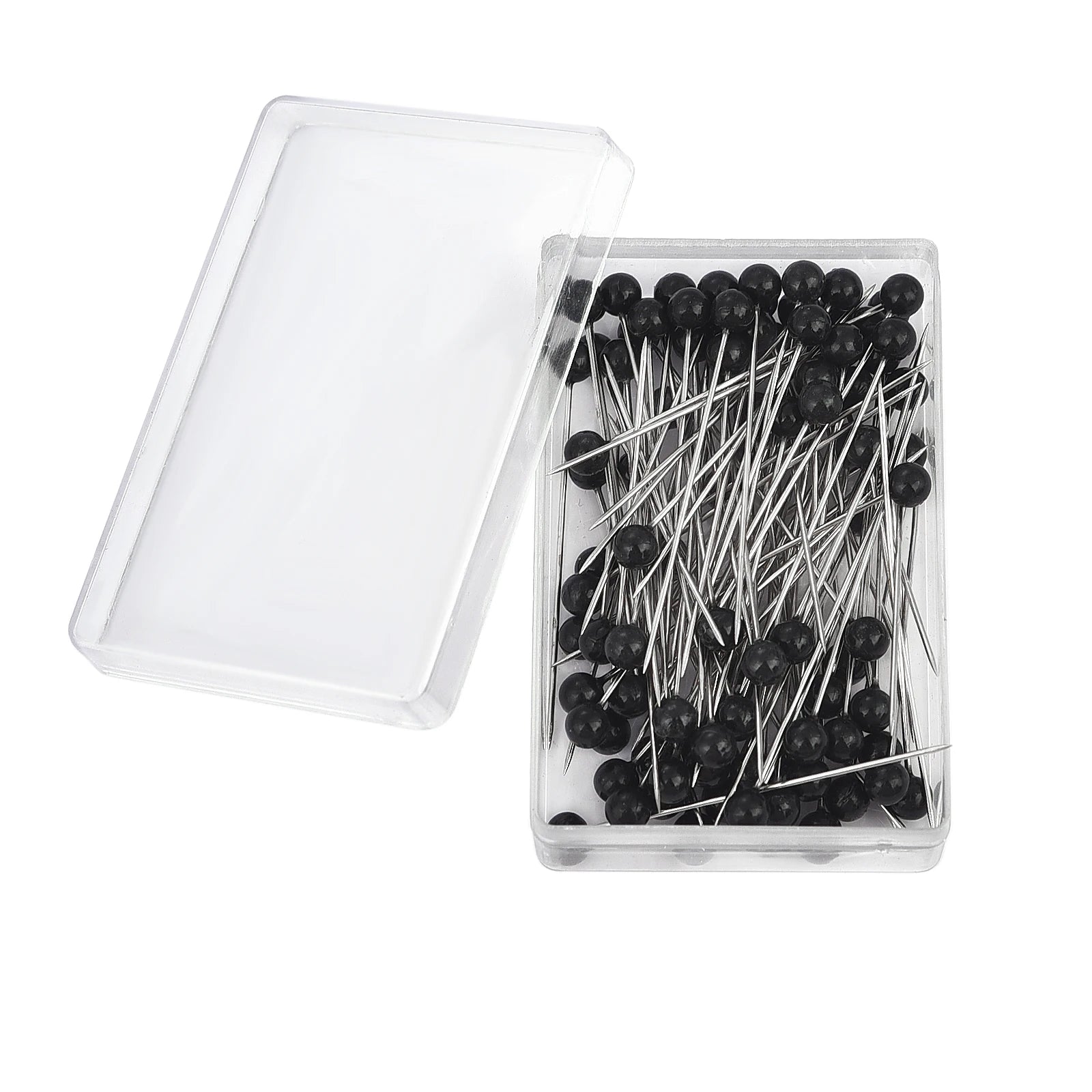 100Pcs/Box 38cm Colorful Round Pearl Head Needles