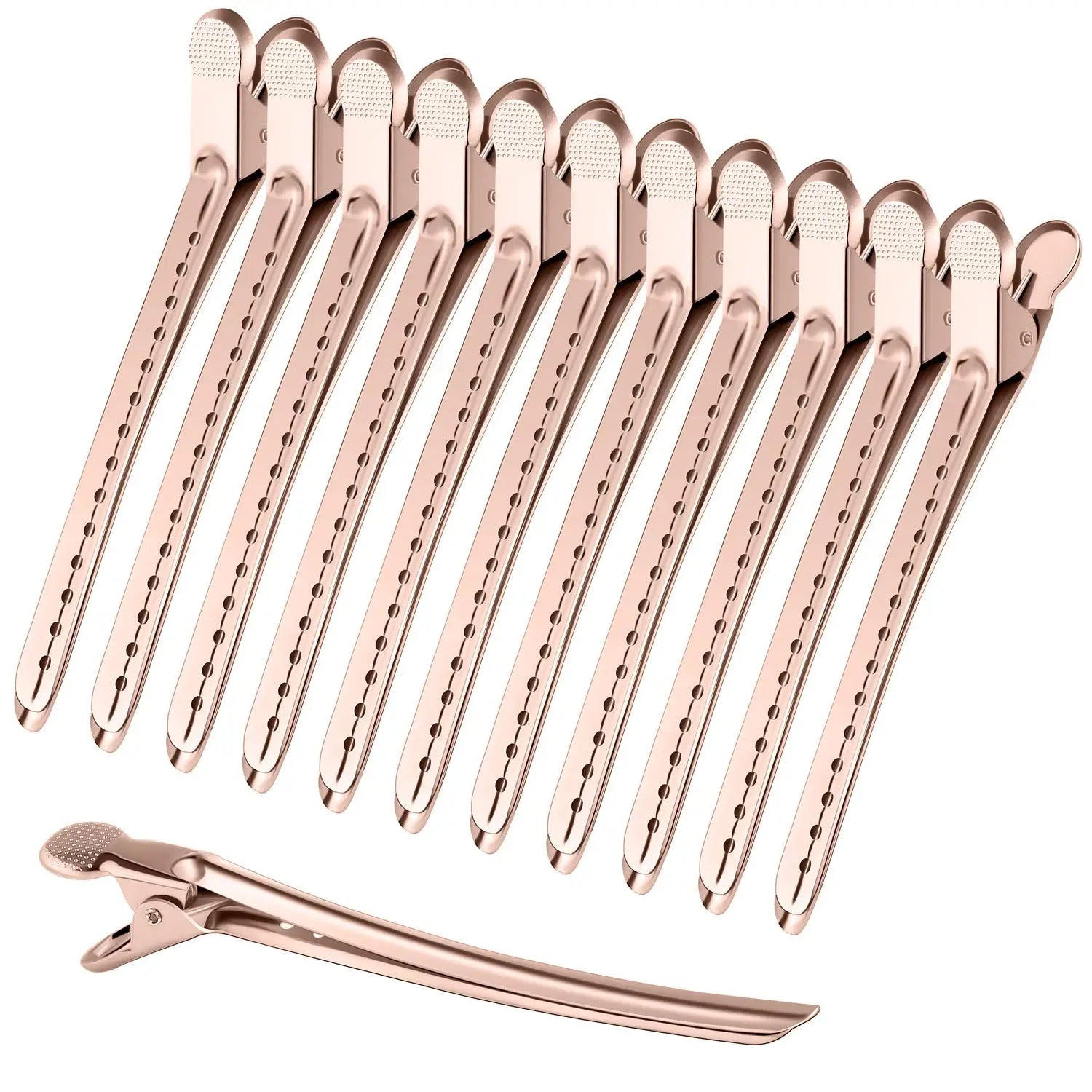 5/10pcs Stainless Steel Hair Sectioning Clips
