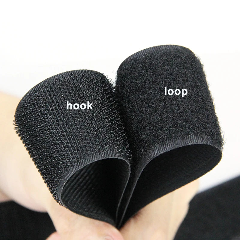 Hook & Loop Sewing Fastener Tape – Non-Adhesive Nylon (5M/Pair, 16–150mm)