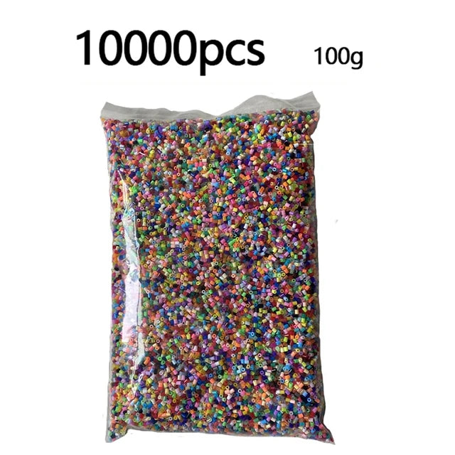 “Creative Perler Beads Kit – 2.6mm Hama Beads 24/72 Colors for DIY Crafts & 3D Art”