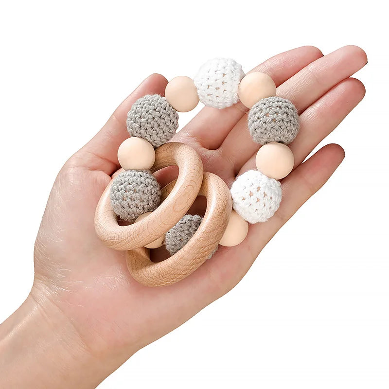 TYRY.HU Wooden Round Beads – 20–100 PCS for Jewelry Making