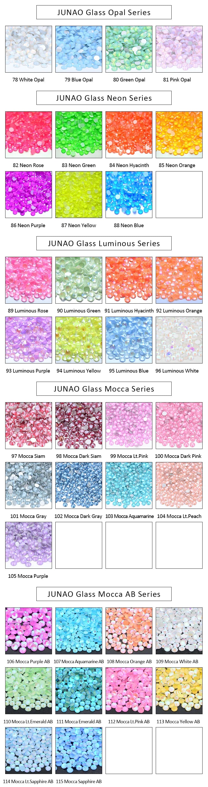 Clear AB Glass Rhinestones Set – 14,400PCS Flatback Crystals (SS6/SS12/SS20)