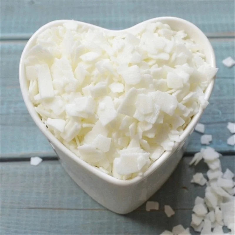 1KG Natural Soy Wax Flakes – 100% Pure, Additive-Free Candle Making Supplies, Smokeless DIY Scented Candle Raw Material