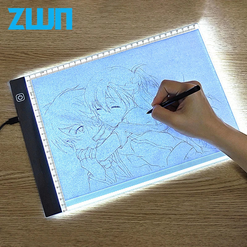 LED Drawing Copy Pad – 3-Level Dimming Art Board