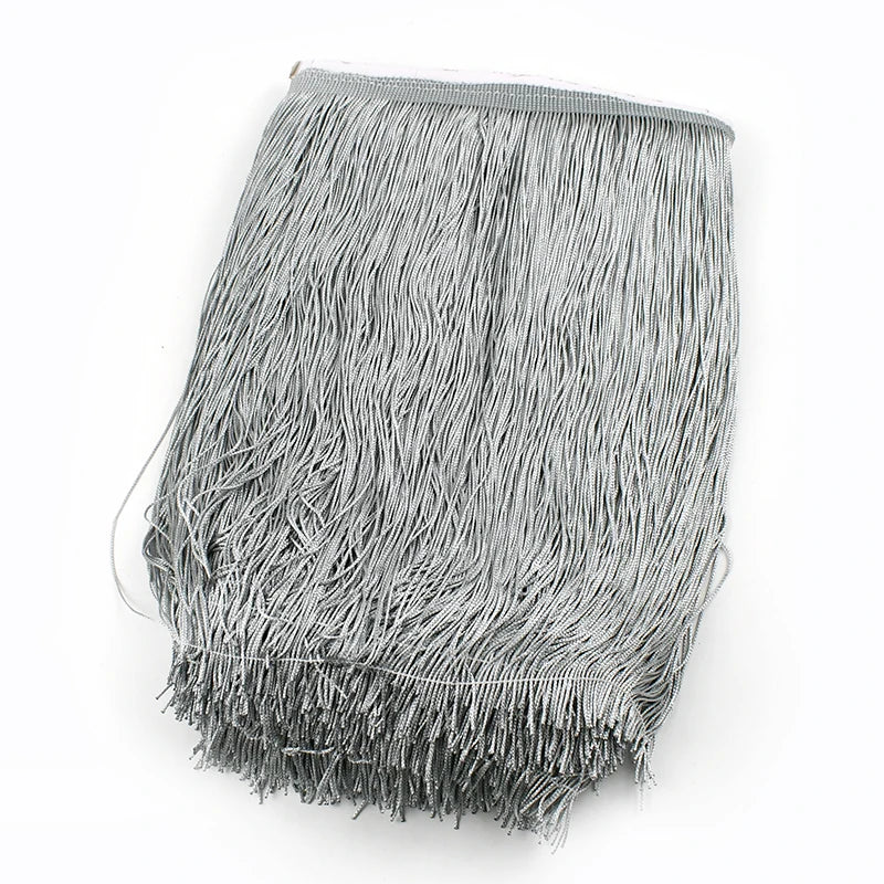 Tassel Fringe Trim – 30cm Decorative Lace Ribbon for Sewing & DIY Crafts (5/10M)
