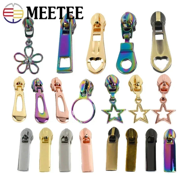 #5 Nylon Zipper Sliders – Replacement Pullers for Bags, Jackets & Sewing Repair (10/30PCS)