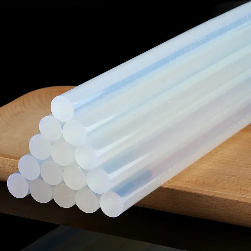 Strong Adhesive Hot Glue Sticks – Transparent
