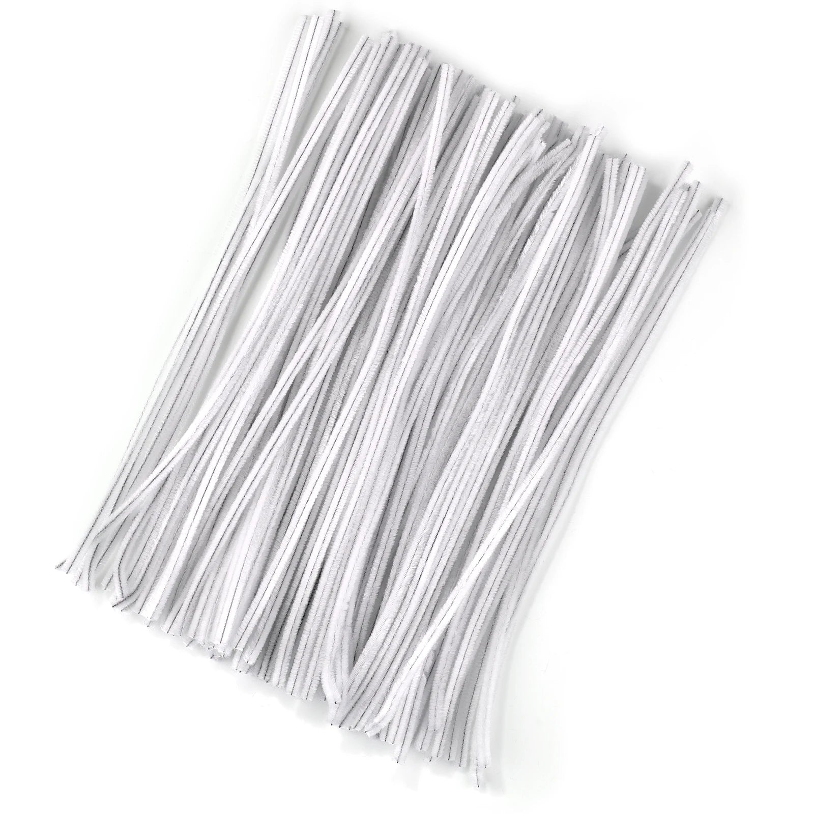 100pcs Chenille Stems – DIY Craft Pipe Cleaners for Kids
