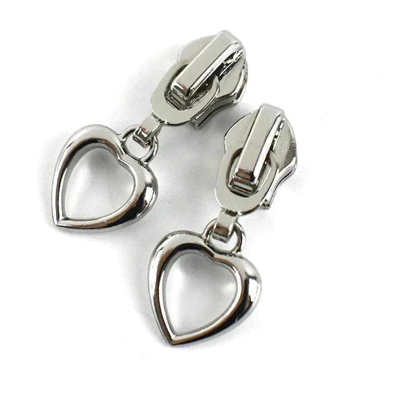 #5 Nylon Zipper Sliders – Replacement Pullers for Bags, Jackets & Sewing Repair (10/30PCS)