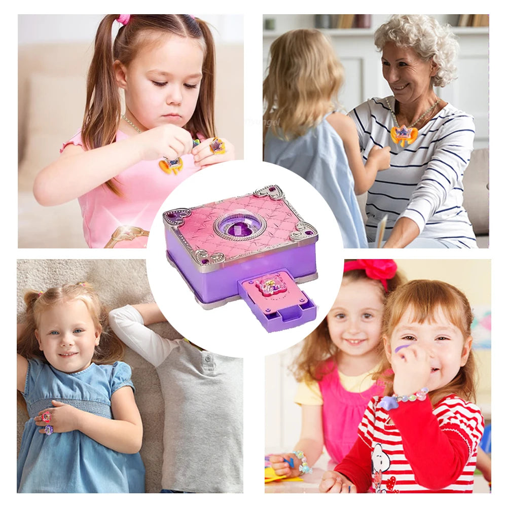 Magic 3D DIY Jewelry Making Kit – Rings & Keychain Craft Set