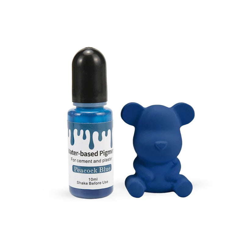 24-Color Water-Based Gypsum Pigment Set – DIY Plaster & Pottery Dye