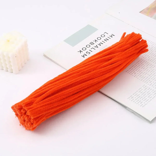 Chenille Stems Bulk Set – 22 Colors Pipe Cleaners (6mm x 12in)