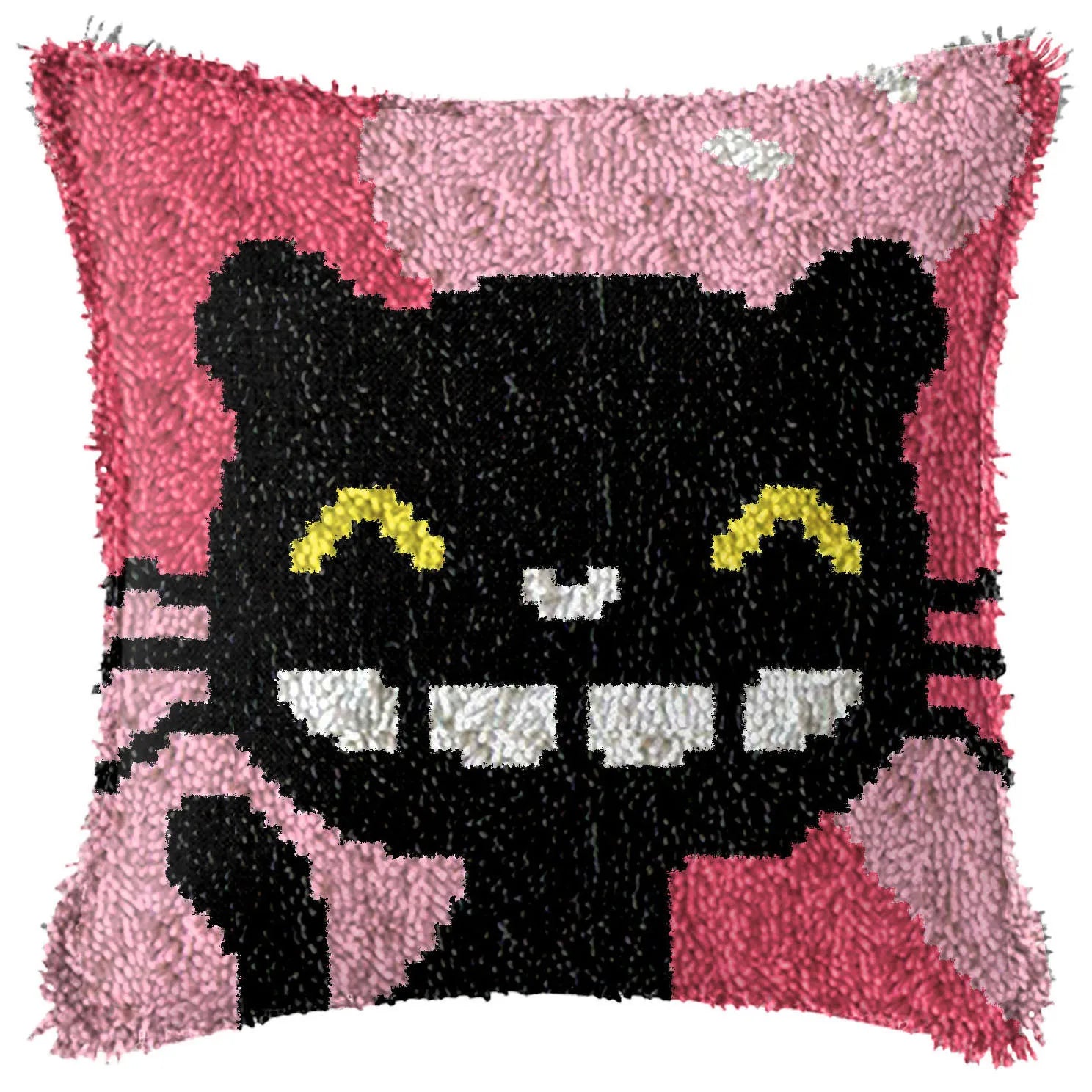 Cats Latch Hook Kit – DIY Carpet, Pillow & Cushion Craft Set