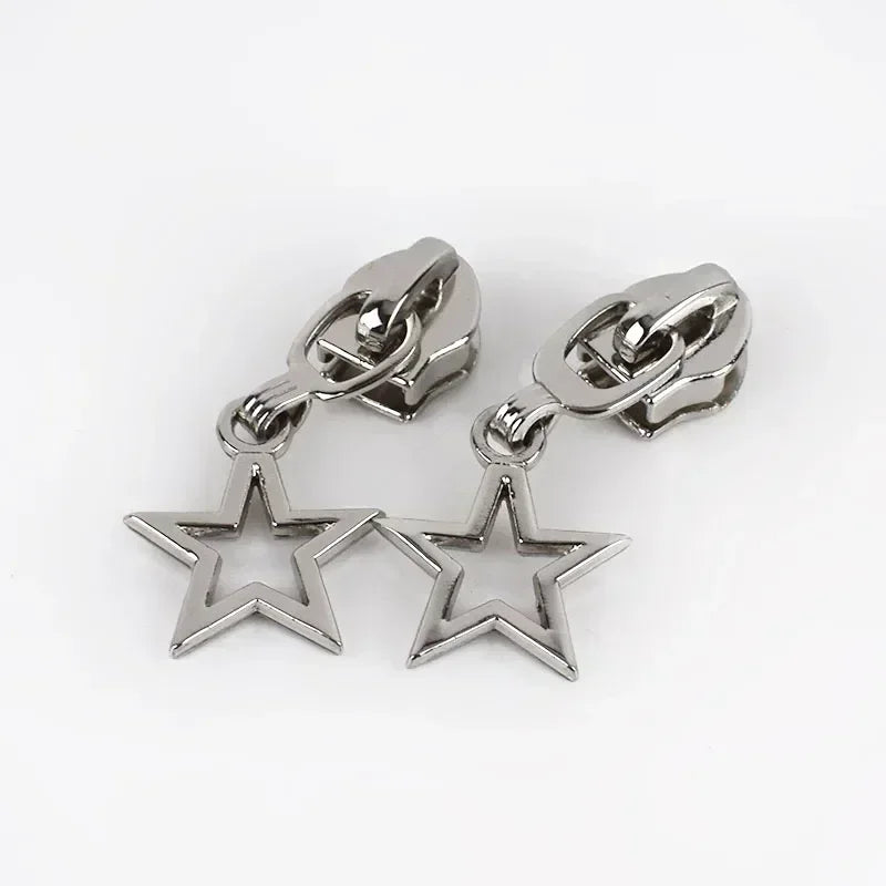 #5 Nylon Zipper Sliders – Replacement Pullers for Bags, Jackets & Sewing Repair (10/30PCS)