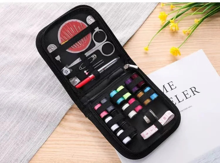10 Needle Portable Sewing Kit Mini Travel Household Sewing Box Set Storage Bags Organizer Home Tools Accessories