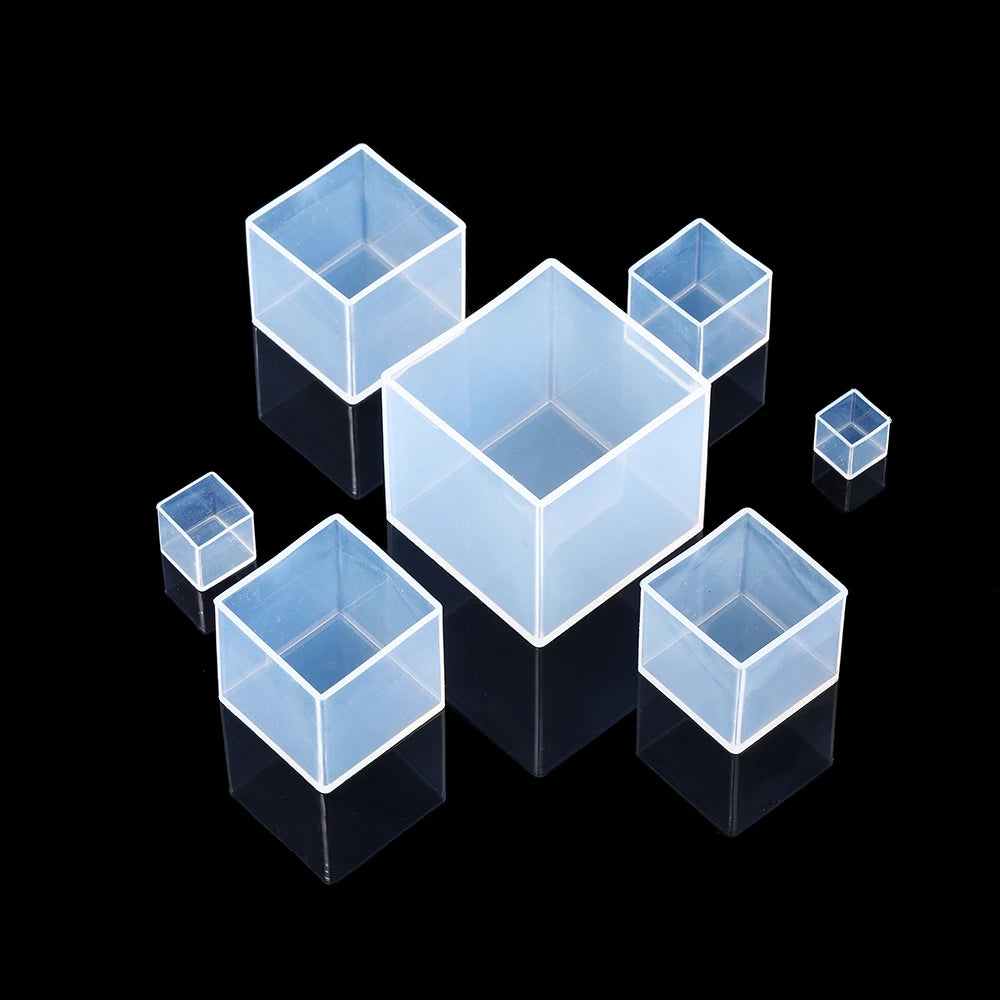 Clear Square Epoxy Mold – Large Silicone Cube Molds for Resin Casting & DIY Crafts