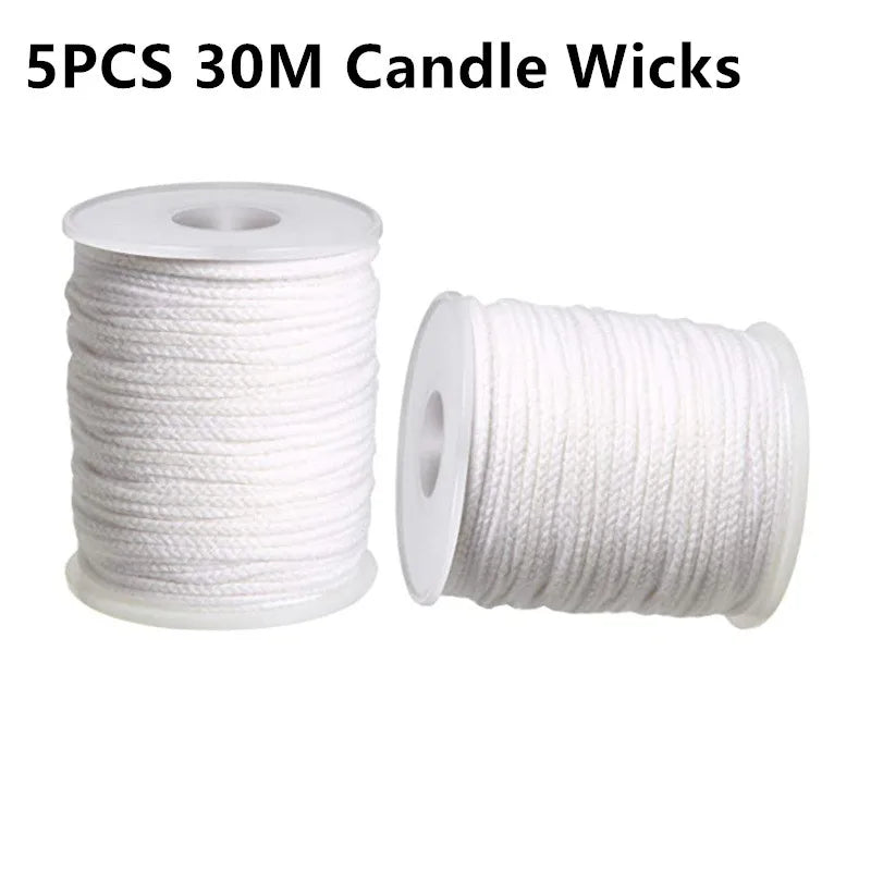 DIY Cotton Candle Wicks – 61m Candle Making Kit