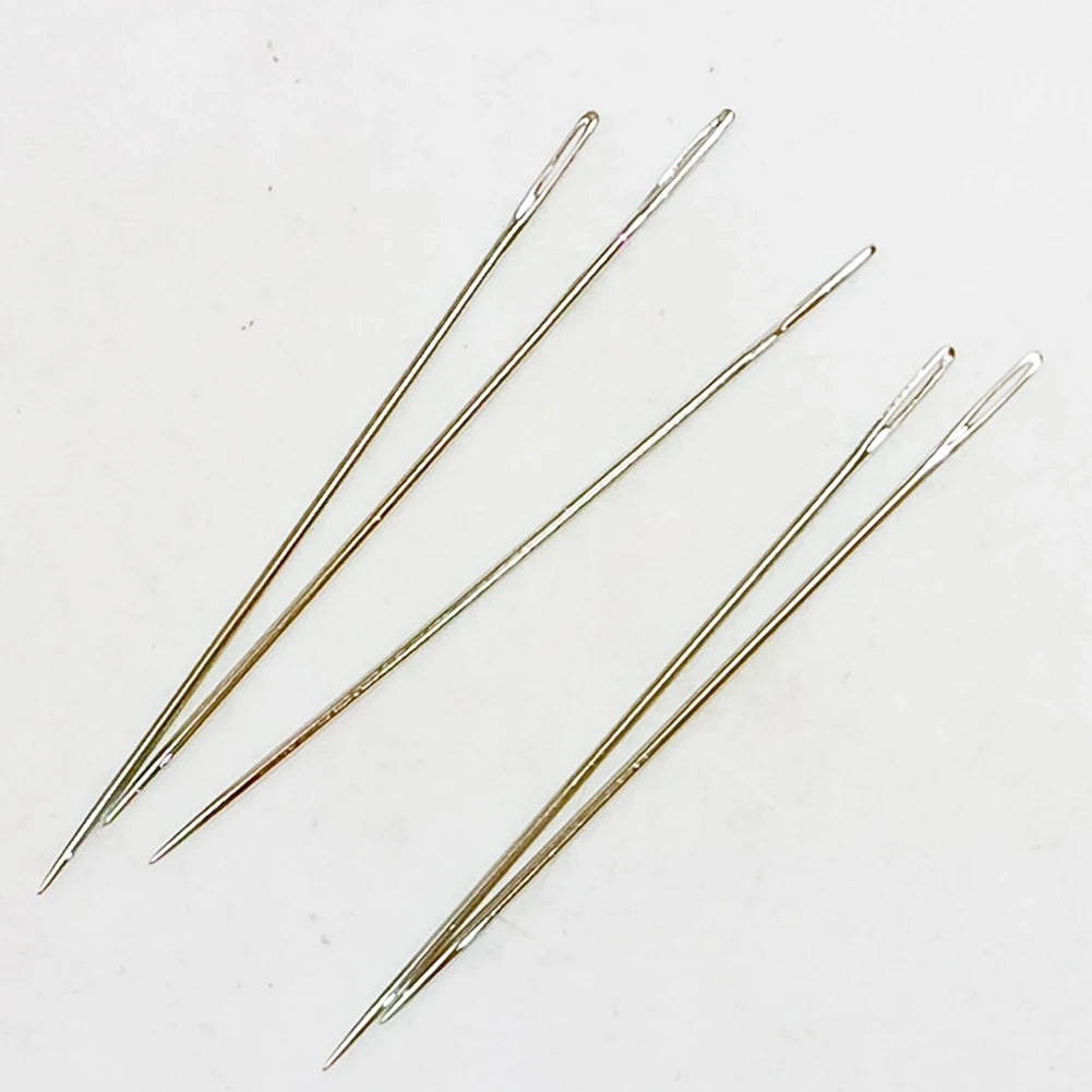 25pcs Stainless Steel Sewing Needles Home Threading Embroidery Stitching Tools