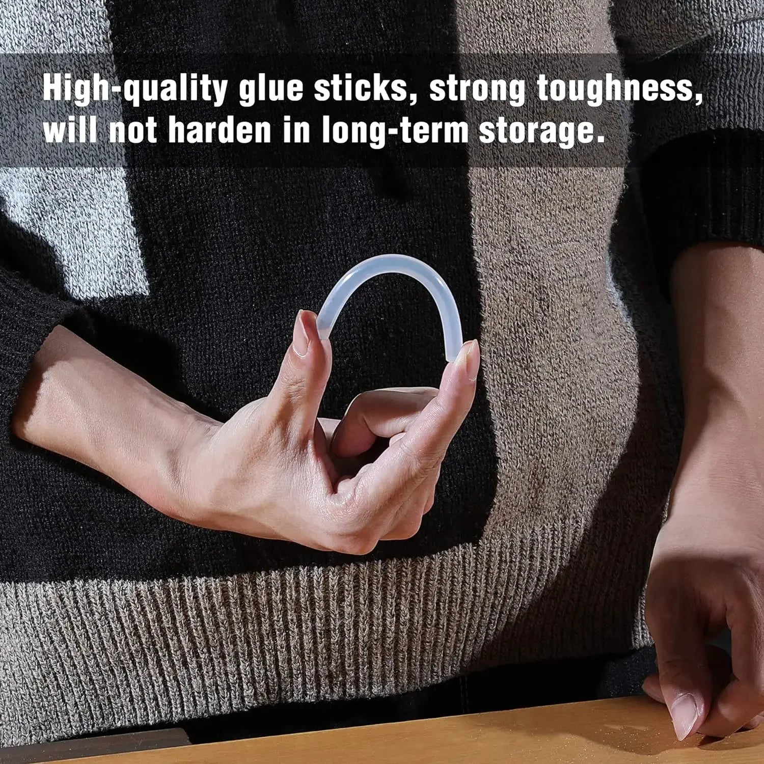 Strong Adhesive Hot Glue Sticks – Transparent