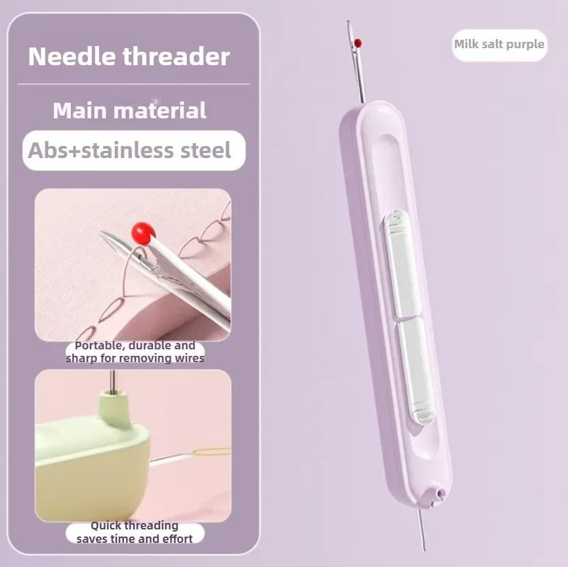 2 In 1 Needle Threader and Seam Ripper Tool