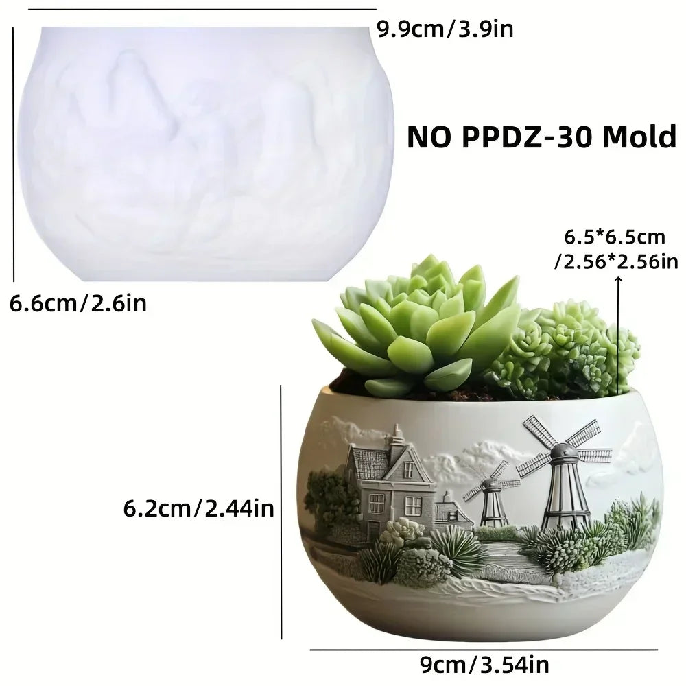Plant Pot Resin Mold