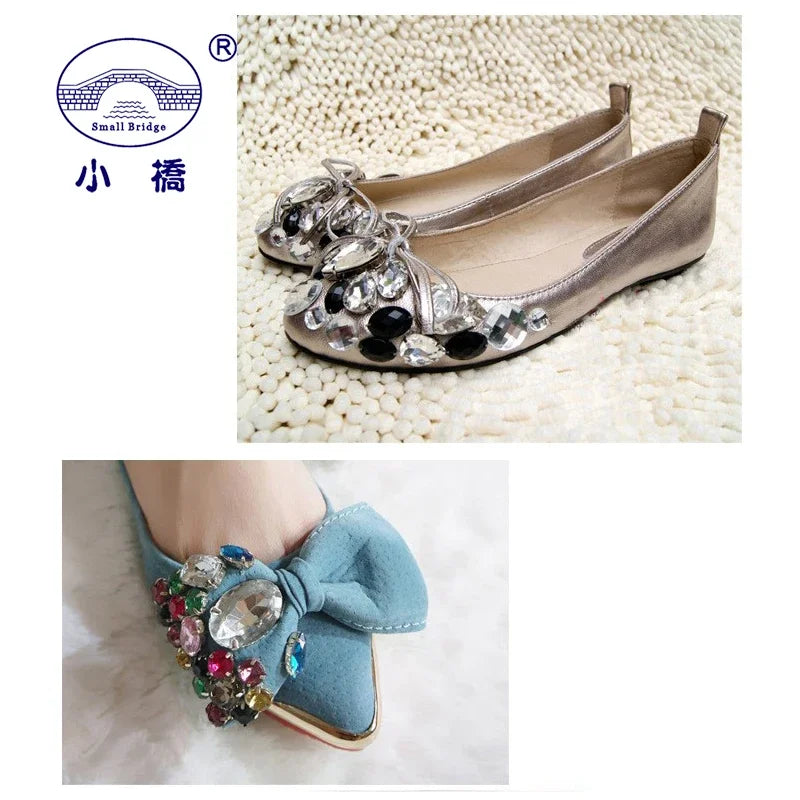 Glitter Mixed Shape Pink Glass Rhinestones – 50pcs Flatback Sew-On Craft Gems