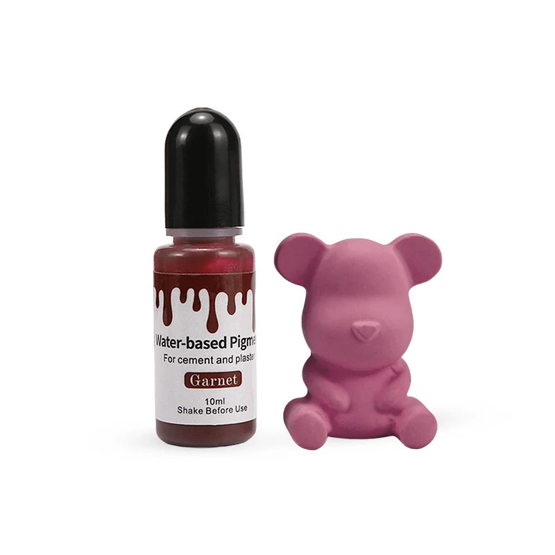 24-Color Water-Based Gypsum Pigment Set – DIY Plaster & Pottery Dye