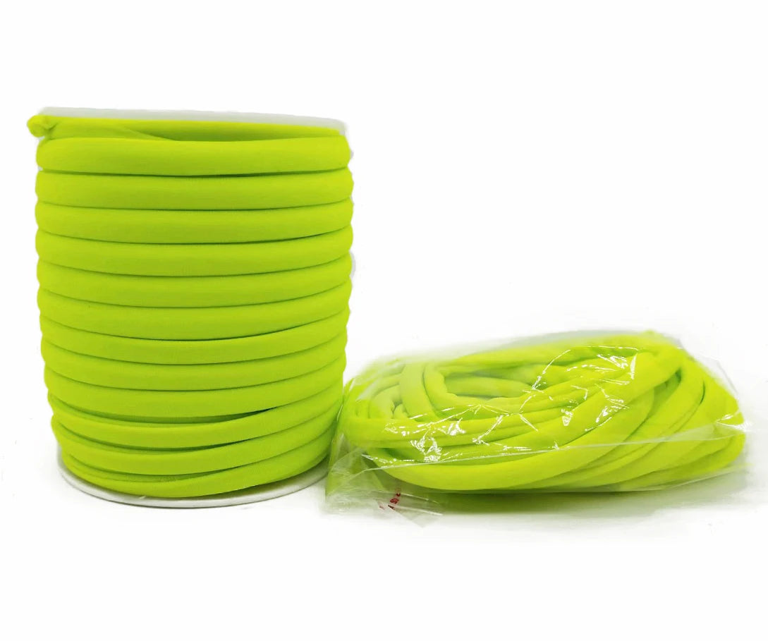 5mm Elastane Cord – Plain Color Hollow Stitched Elastic Band (46 Colors)