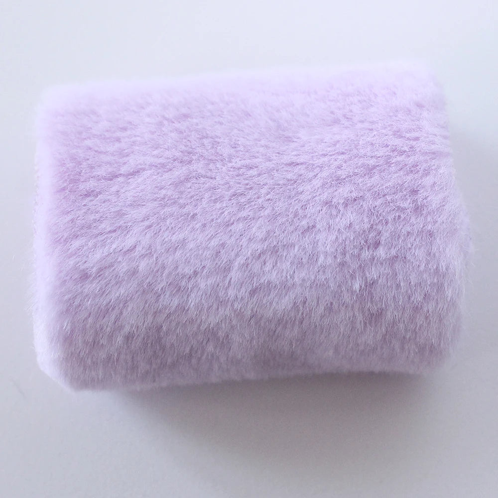 5mm Soft Plush Fabric – Thick Faux Fur for DIY Crafts & Sewing