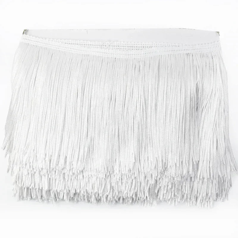 Tassel Fringe Trim – 30cm Decorative Lace Ribbon for Sewing & DIY Crafts (5/10M)