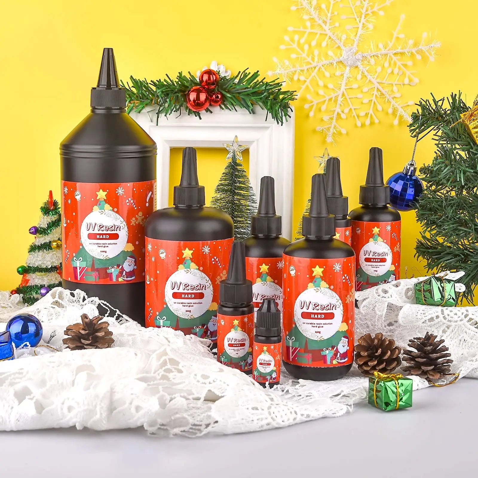 Crystal Clear UV Resin – Bulk Hard UV Epoxy