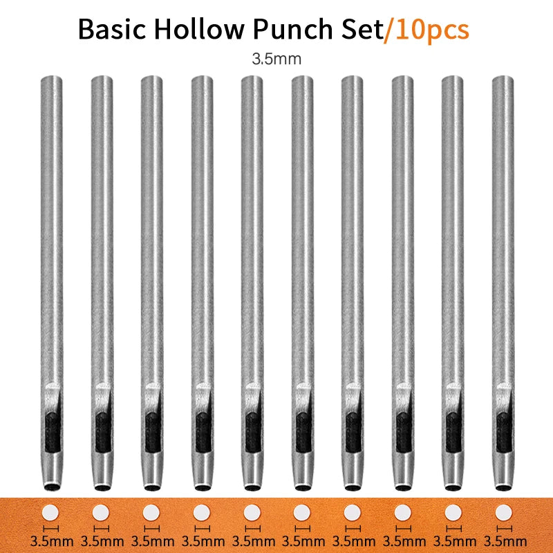 Leather Hollow Punch Tools