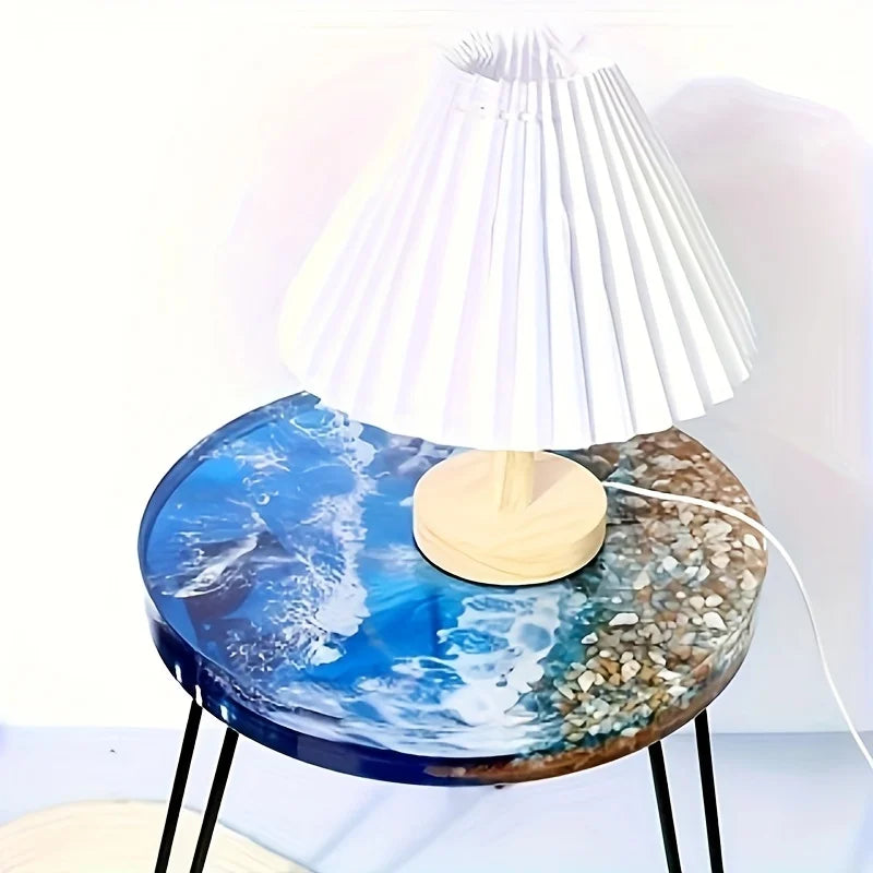 Epoxy Resin Table Tool Set – Round Molds, Table Legs & Screw Kit