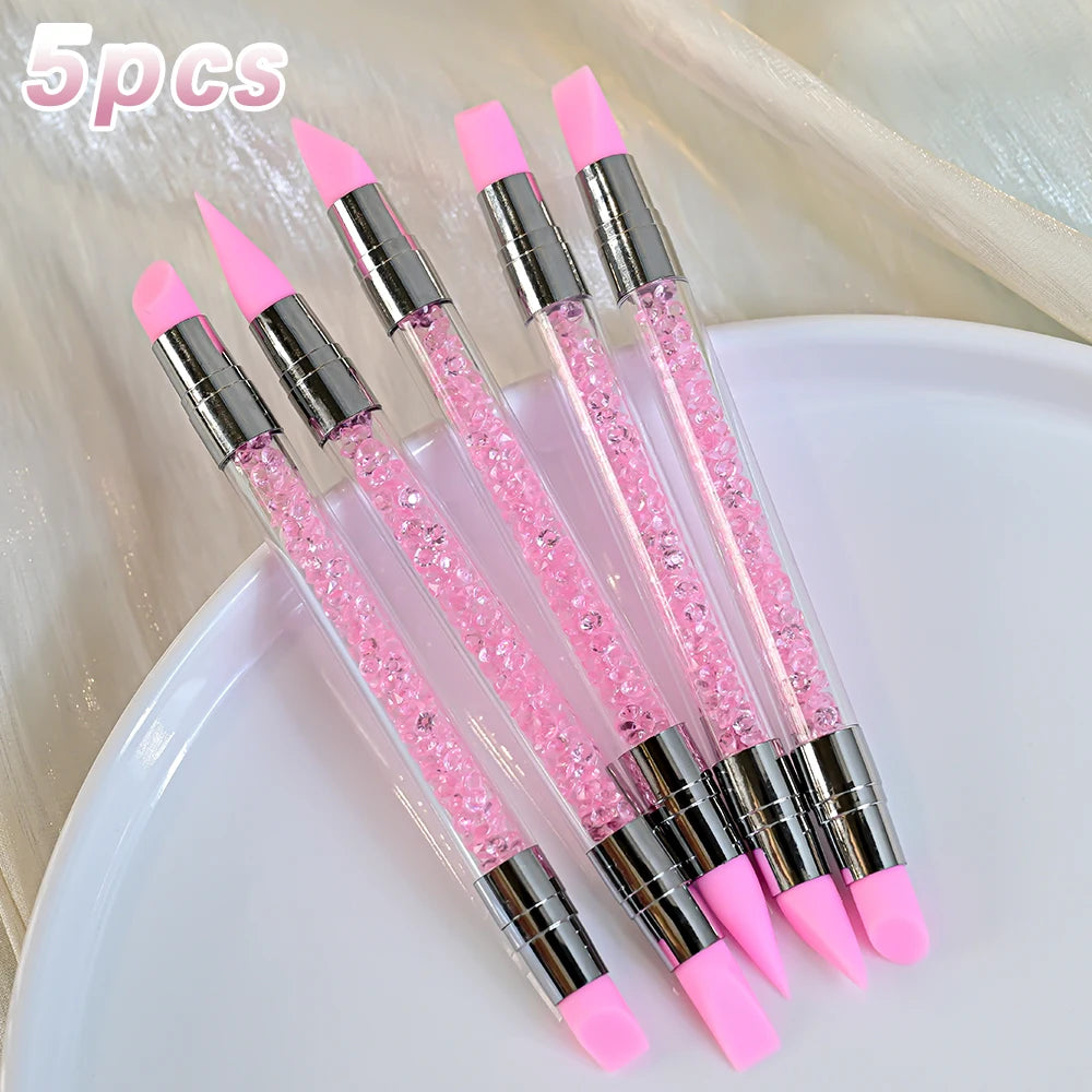 Nail Art Stamp Pen Set – 4/6/10pcs Painting & Dotting Tools