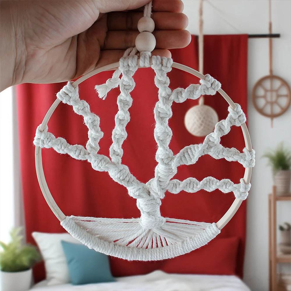 Bohemian Life Tree Wall Hanging DIY Weaving Kit