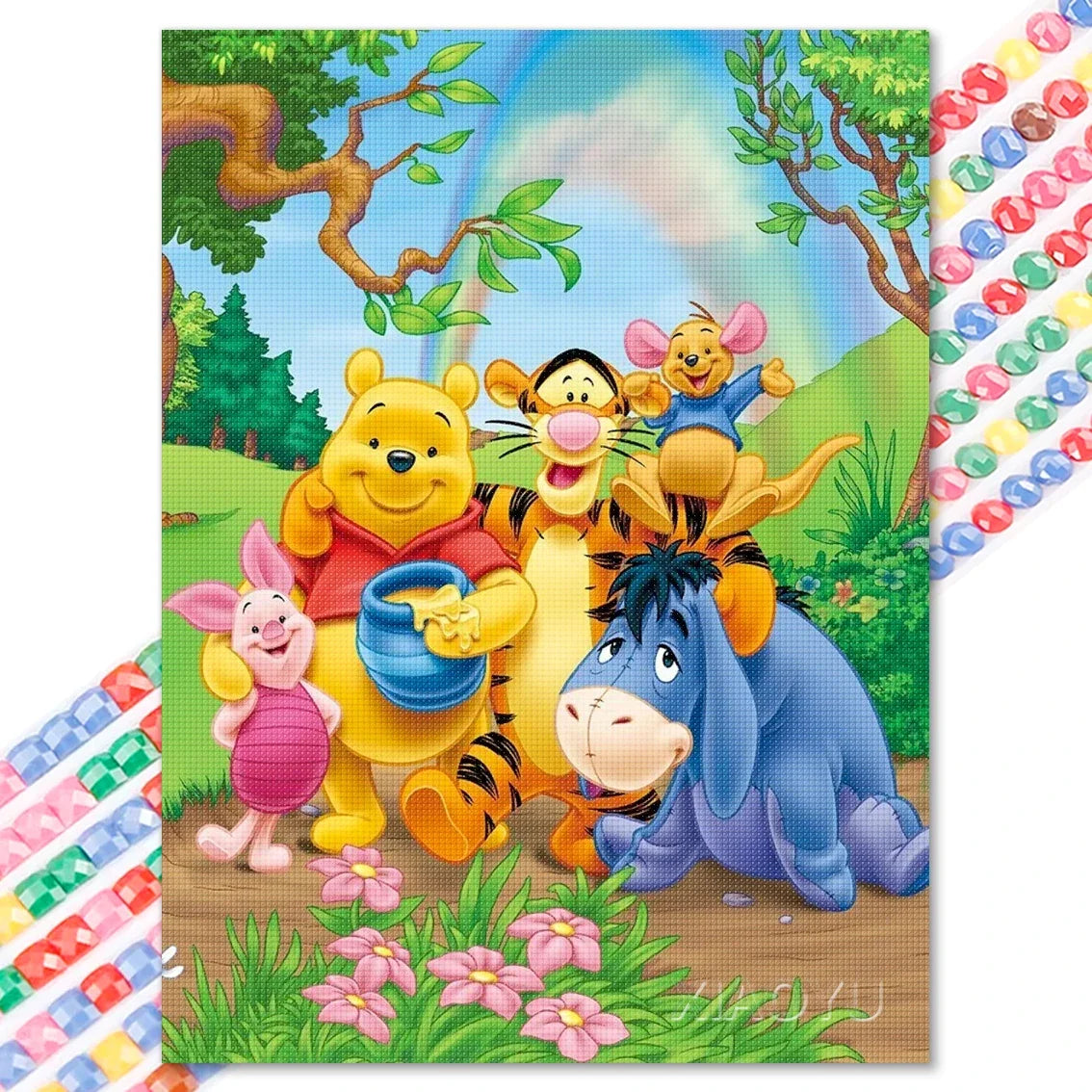 Snow White Diamond Painting Kit – DIY Rhinestone Embroidery Art