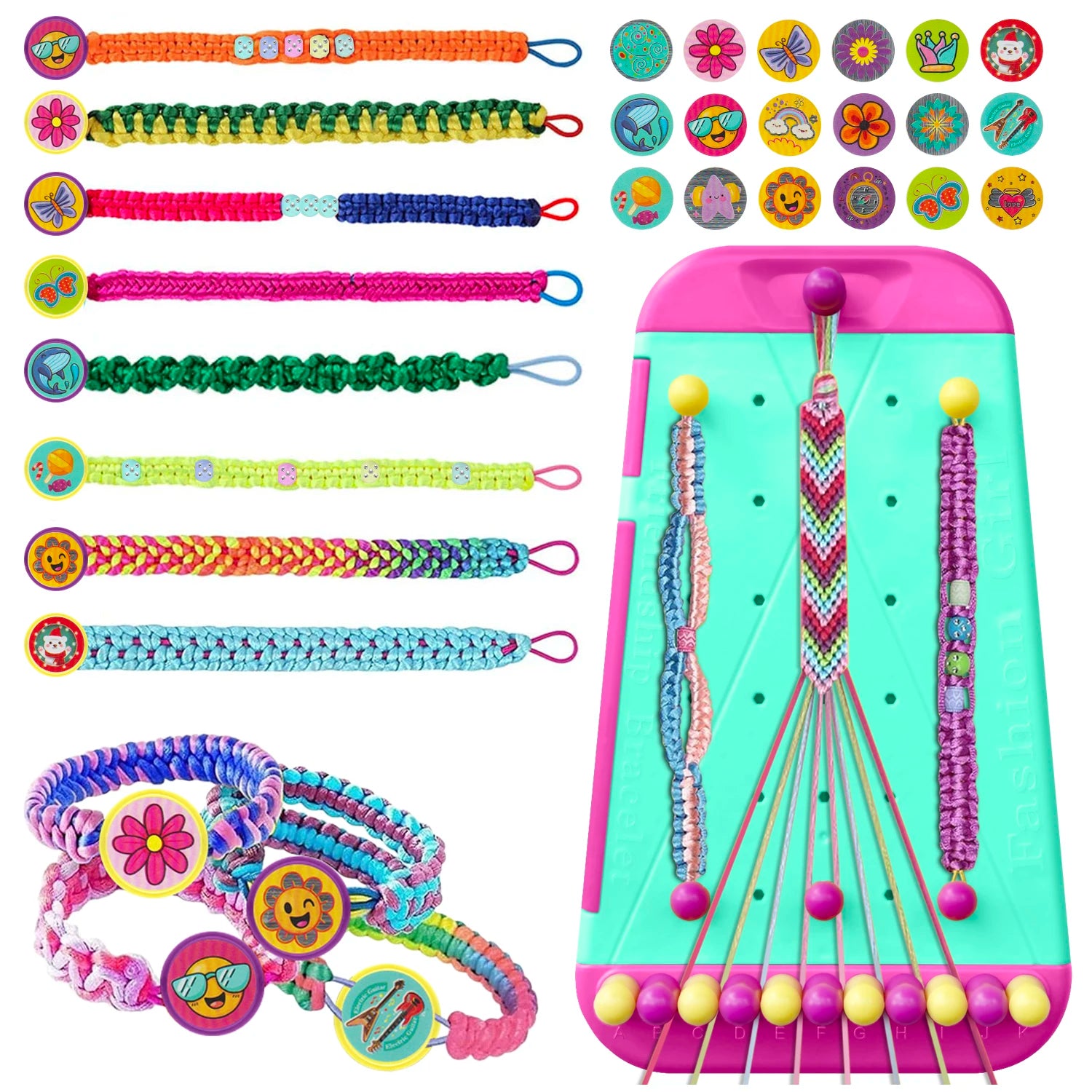 Friendship Bracelet Making Kit – Girls’ DIY Jewelry Craft Set