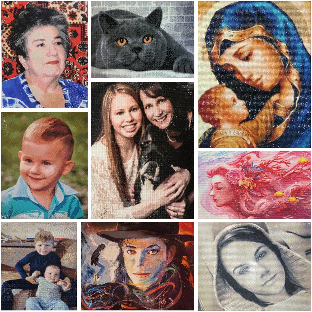 Snow White Diamond Painting Kit – DIY Rhinestone Embroidery Art