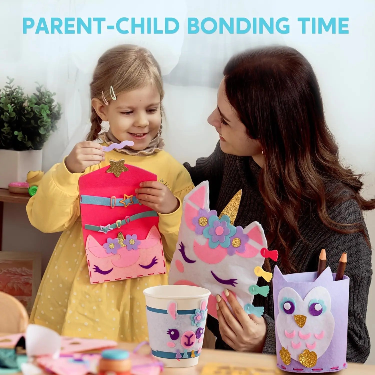 Kids My First Sewing Kit – 7 Easy DIY Projects (Unicorn & Mermaid)