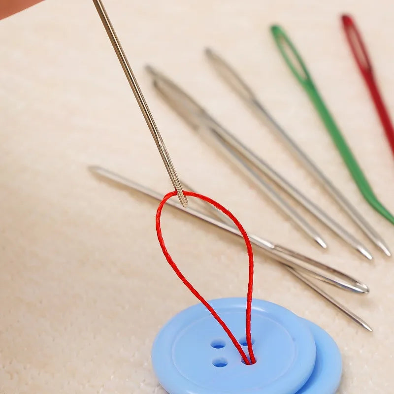 Large Eye Sewing Needles Kit