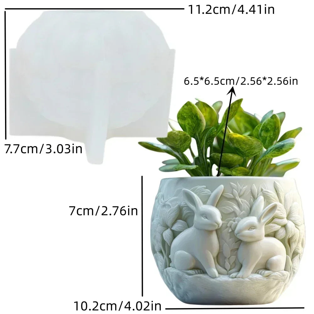 Plant Pot Resin Mold