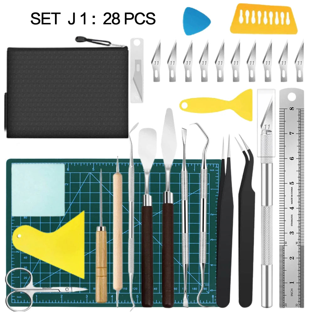 Craft Vinyl Weeding Tool Set – DIY Handmade Tools for Scrapbooking & Lettering